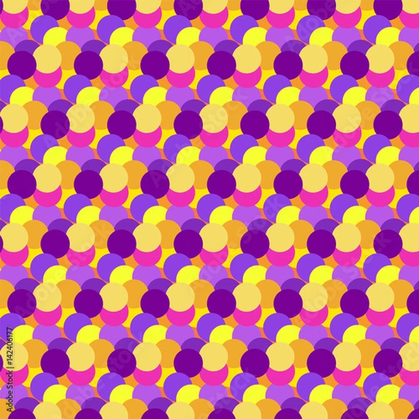 Fototapeta Color dot pattern. Seamless abstract background