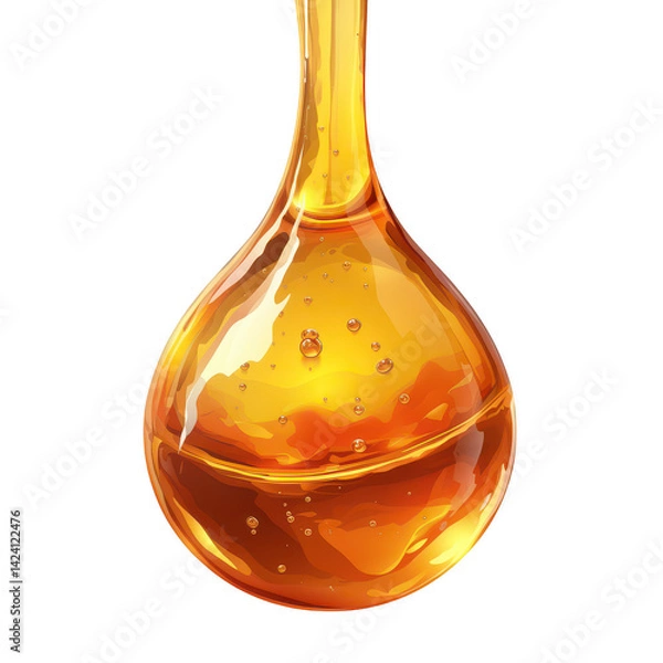 Obraz Fish sauce drop food photography culinary environment close-up perspective