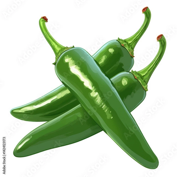 Obraz Jalapeno sauce food photography gourmet condiment simple aesthetic