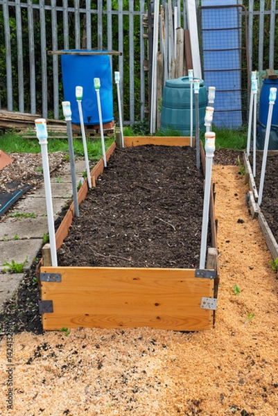 Obraz Raised bed ready for planting