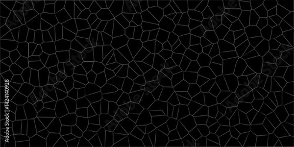Obraz seamless mosaic and low polygon triangle texture wallpaper .Broken glass effect vector crystalized abstract stroke wallpaper .abstract seamless pattern with 3d shapes vector backdrop .	