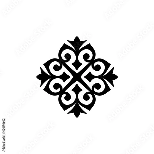 Obraz Luxury ornamental mandala design vector illustration decorative elegant intricate pattern ethnic traditional boho
