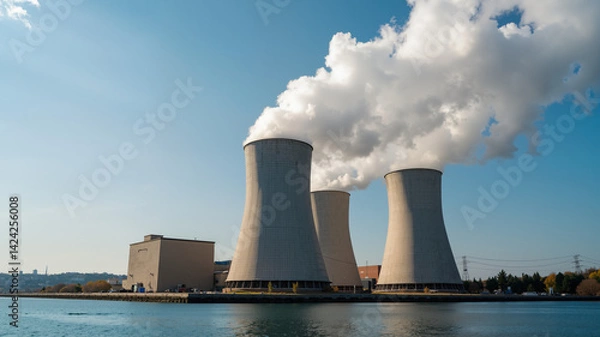 Fototapeta nuclear power plant