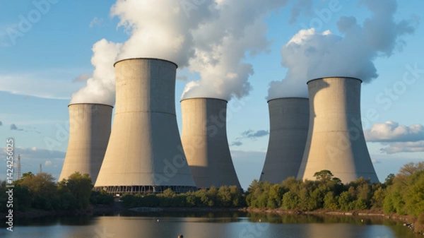 Fototapeta nuclear power plant