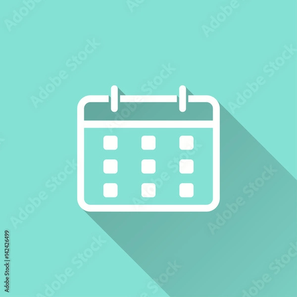Fototapeta Planning calendar - vector icon.