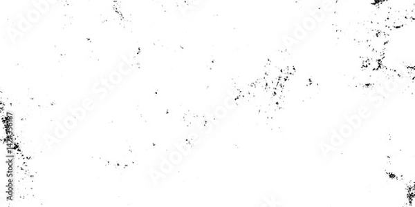 Fototapeta Old grunge black texture. Dark weathered overlay pattern, Black and white grunge seamless texture,dust crack wall white dust texture of Subtle grain texture overlay,spray graphic texture vector illust