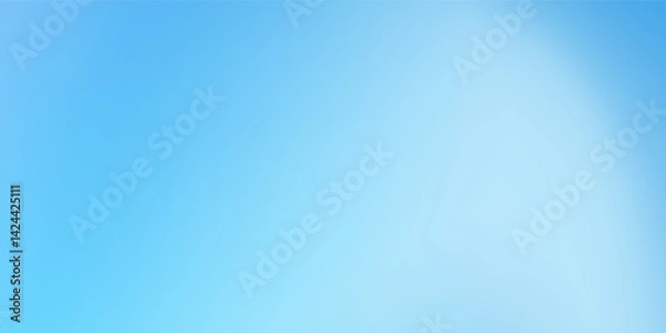 Fototapeta Abstract blue gradient background with shining lines waves. Minimalist background for banner art modern simple
