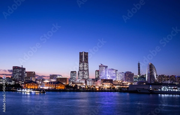 Fototapeta みなとみらいの夜景