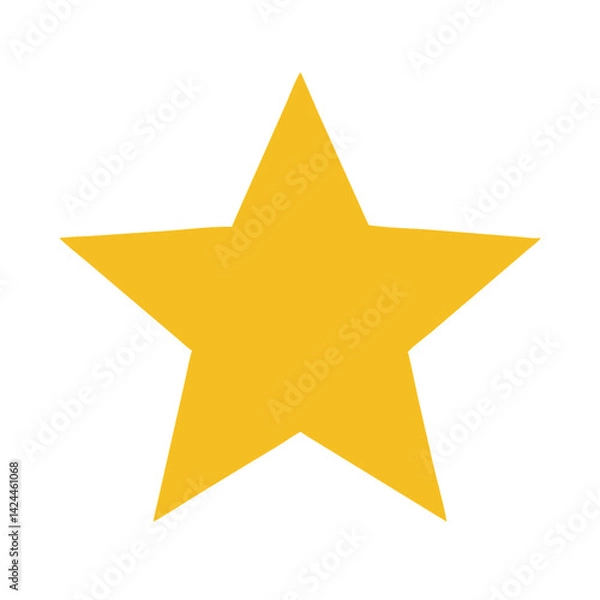 Fototapeta Shining Star Illuminating the Night Sky, Symbolizing Hope and Dreams