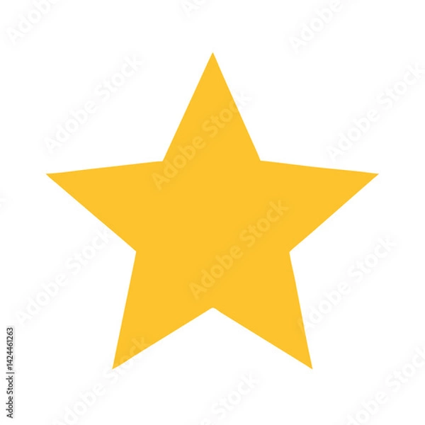 Fototapeta Shining Star Illuminating the Night Sky, Symbolizing Hope and Dreams