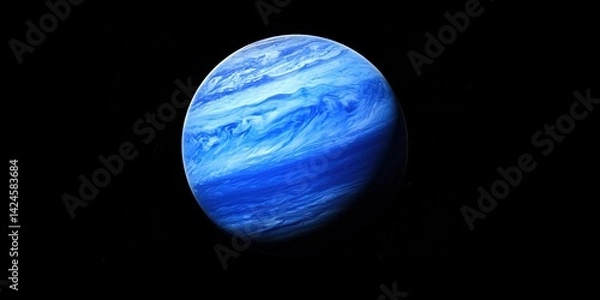 Fototapeta neptune planet in space