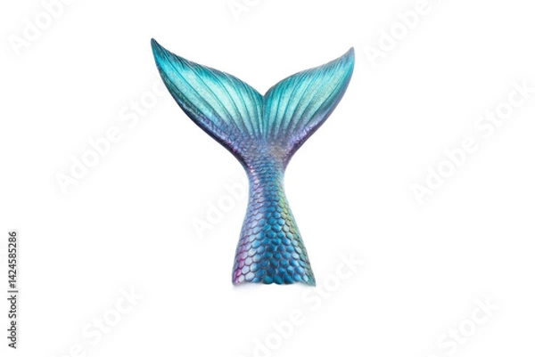 Obraz Colorful mermaid tail design for creative projects and fantasy themes