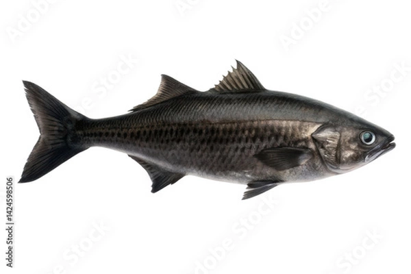 Obraz Fresh fish for culinary preparations and gourmet dishes in a kitchen setting emphasizing healthy eating