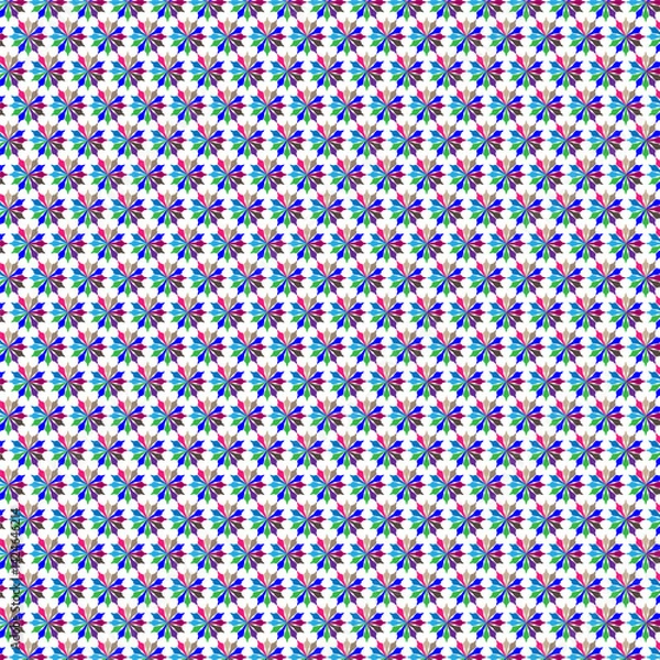 Obraz Abstract vector pattern 15 for wrapper design, packaging or printing on textiles, clothes