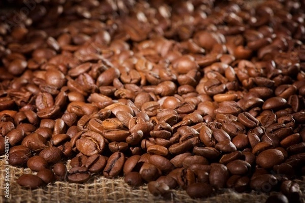 Obraz Roasted coffee beans