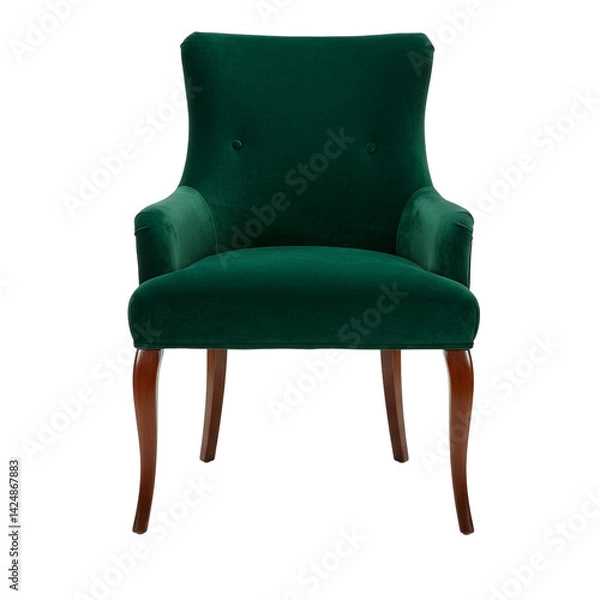 Obraz Slipper chair isolated on transparent background