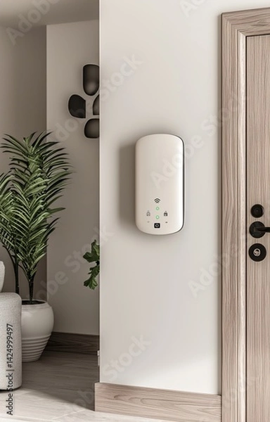 Obraz electrical outlet on a wall