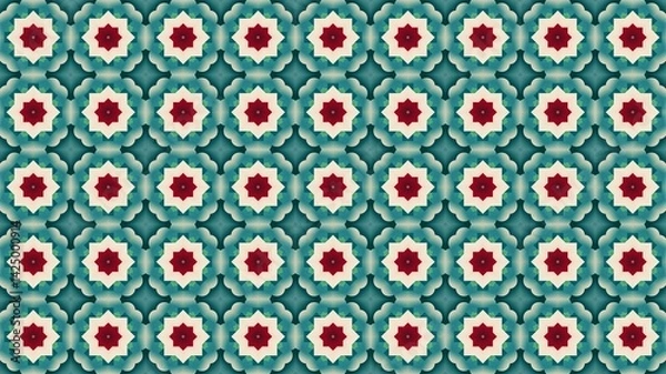 Obraz fabric motif. seamless pattern. wallpaper. background. HD