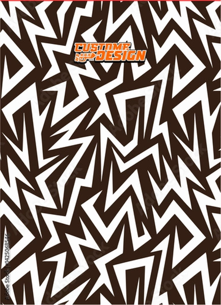 Fototapeta Abstract background for sports jersey pattern