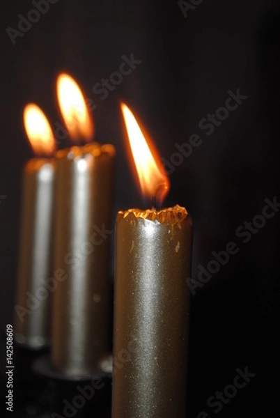 Fototapeta chandelles