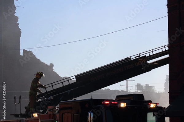 Obraz Fireman's Duty