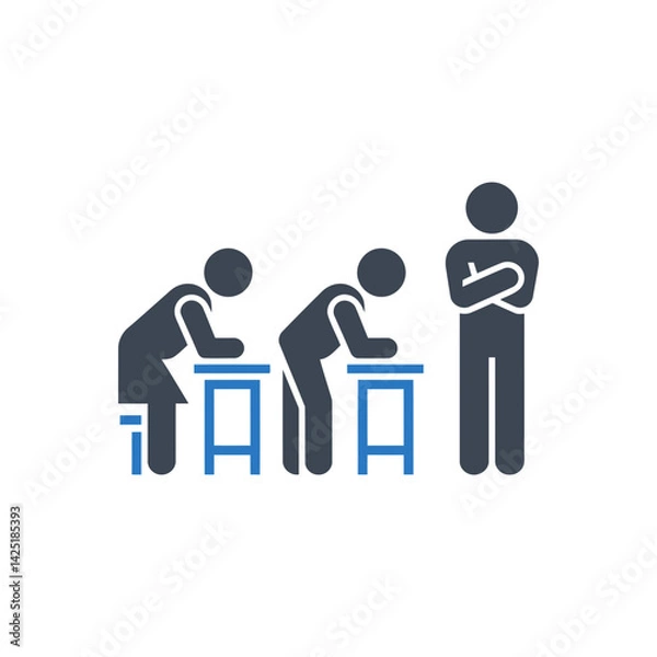Fototapeta Classroom Education Setting Icon