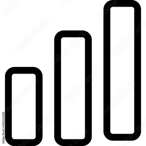 Fototapeta Graph Icon