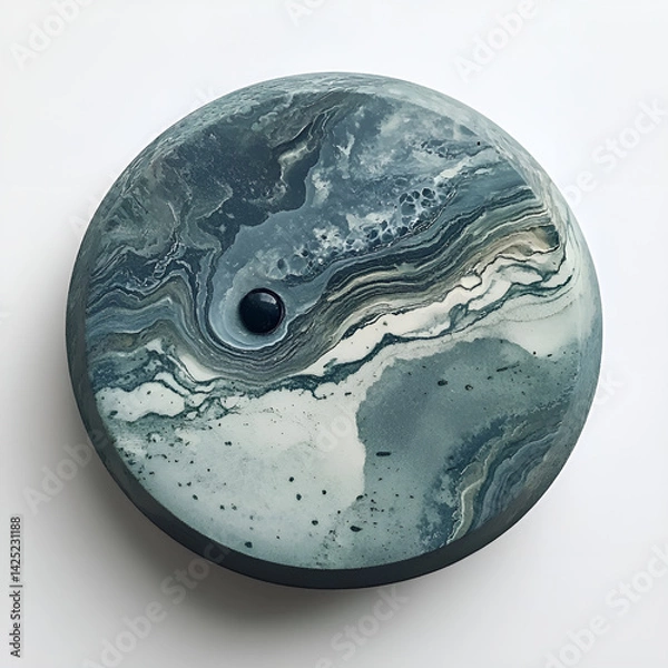 Obraz sphare planet map