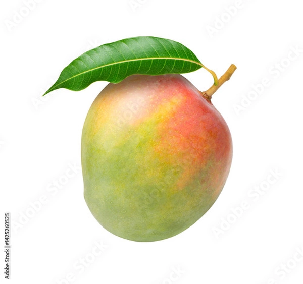 Fototapeta Mango on white