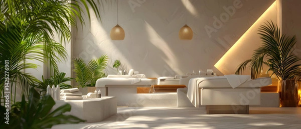 Obraz Tranquil Spa Oasis
