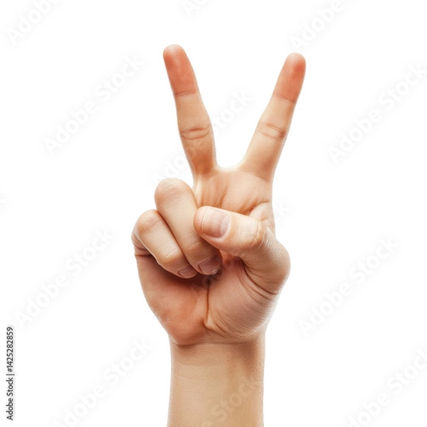 Fototapeta Hand Gesture Symbolizing Rock Music