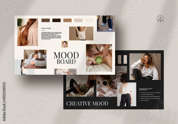 Obraz Creative Mood BoardT emplate