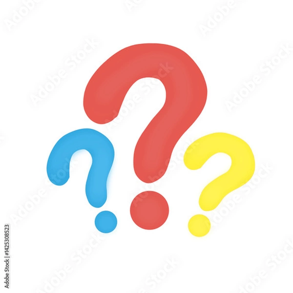 Fototapeta question mark icon