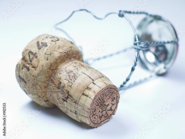 Obraz champagner korken