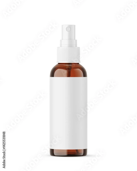 Fototapeta spray bottle mockup
