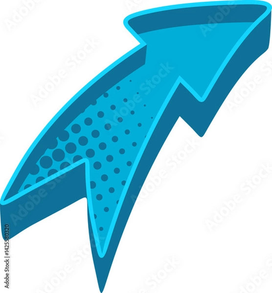 Obraz Retro Arrow Comic