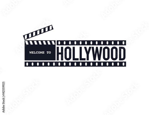 Obraz Template grunge cinema poster.