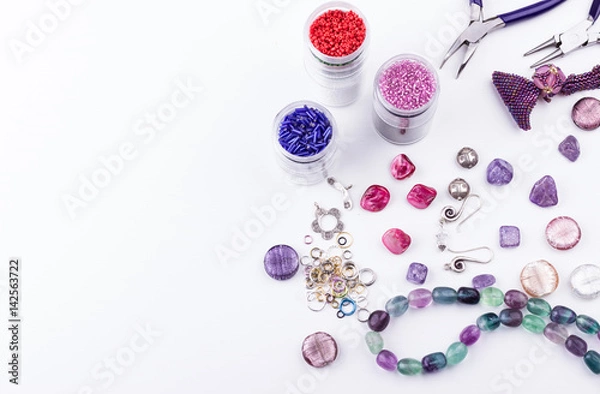 Obraz Beads and jewelry components