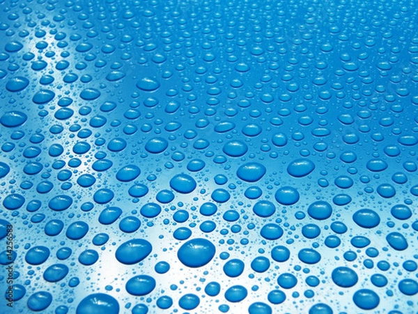 Obraz Close-ap water drops background