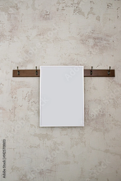 Obraz empty picture frame on the wall