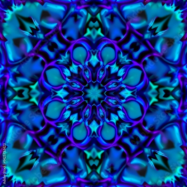 Obraz abstract fractal background
