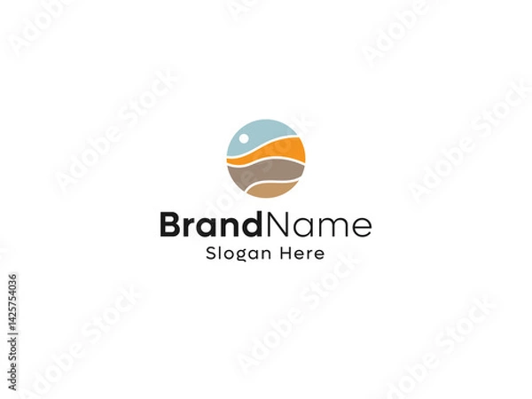 Obraz Abstract Circular Logo Design
