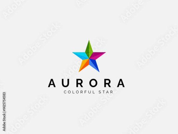 Obraz  Star Logo Design