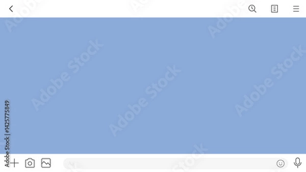 Obraz チャット風の背景　