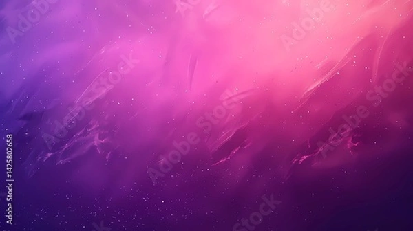Fototapeta A purple gradient background, landscape, Generative AI illustrations.