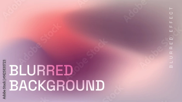 Obraz Warm gradient background with messy background