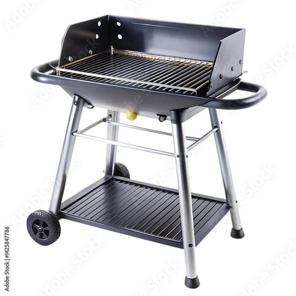 Obraz barbecue grill isolated on white