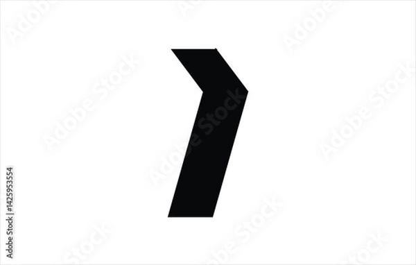 Fototapeta Elegant Letter I logo Vector Template Initial Letter I Logo Design Vector Template. Creative And Modern I logo