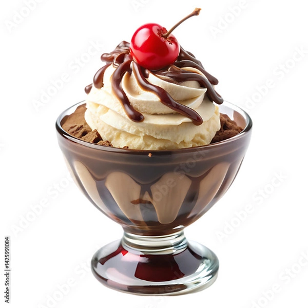 Obraz chocolate ice cream