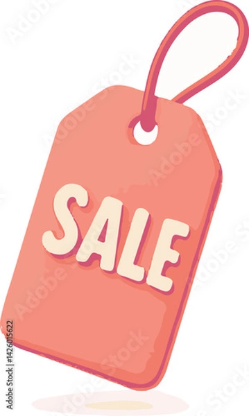 Obraz Unique sales icon completely editable colors